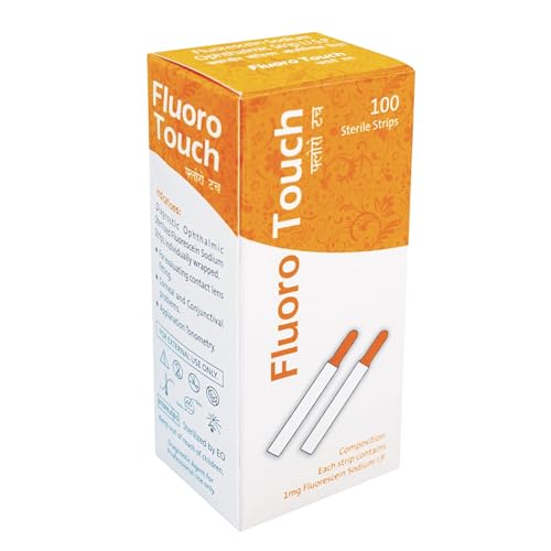 KASHSURG Ophthalmic Fluoro Touch Strips - 100