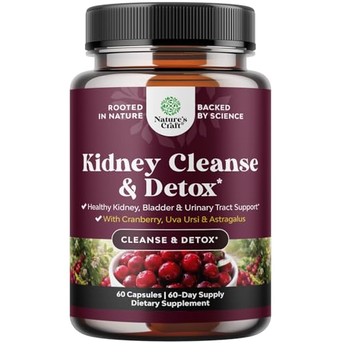 Advanced Kidney Support Supplement - Kidney Cleanse...