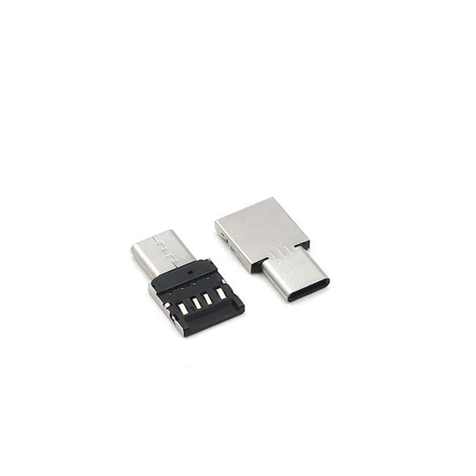 Adaptador tipo C a USB 2.0 OTG Micro USB macho a hembra (Micro USB, 2 unidades)