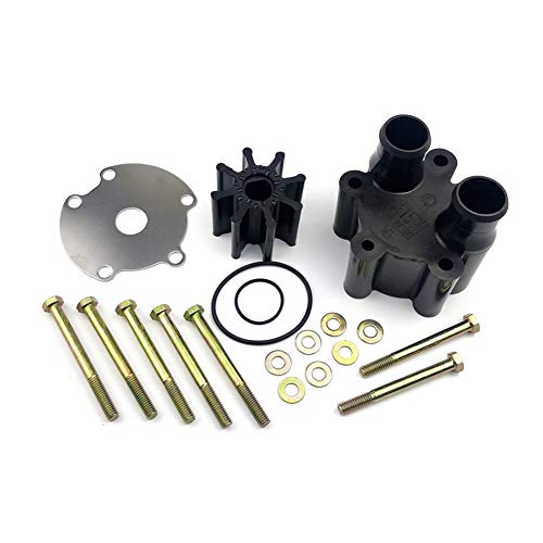 WINGOGO 807151A14 Water Pump Housing Impeller Repair Kit for Mercruiser Bravo 1 2 3, Mercruiser Alpha one & Mercury Quicksilver Inboard Engines V8 300 HP 4.3L 5.7L 7.4L Replacement OEM 46-807151A7