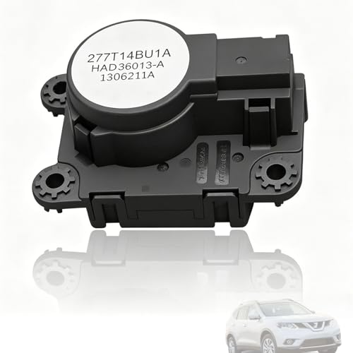 277T14BU1A HVAC A/C Intake Heating Flap Motor Actuator Bracket Compatible with Qashqai/Rogue Sport 2014-2019 Replaces 277T1-4BU1A Heater Valve Motor