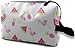 Produktbild Kosmetiktasche mit Flamingo-Wassermelone und Ananas, tragbar, für Reisen, Make-up, Kosmetiktasche