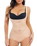 shapewear hose Bequem und hautfreundlich: Der Body shaper damen besteht aus 90% Polyester und 10% Spandex und ist in einem durchsichtigen Mesh-Material gehalten. Dieses Material ist weich, atmungsaktiv, elastisch und leicht und berührt die Haut wie eine bequeme Umarmung. Die bauchweg body damen sorgt den ganzen Tag für ein gesundes Tragegefühl. Die bauchweg-Funktion ist perfekt in unseren täglichen Outfits ohne Slip-Linie versteckt und sorgt sofort für eine glattere Kurve.