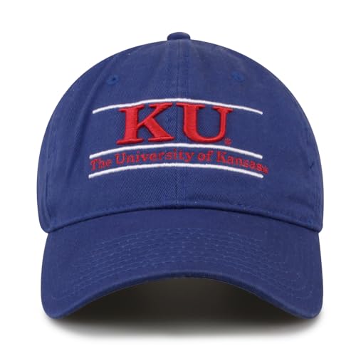 NCAA Kansas Jayhawks Unisex Classic Relaxed Twill Hat Royal Adjustable