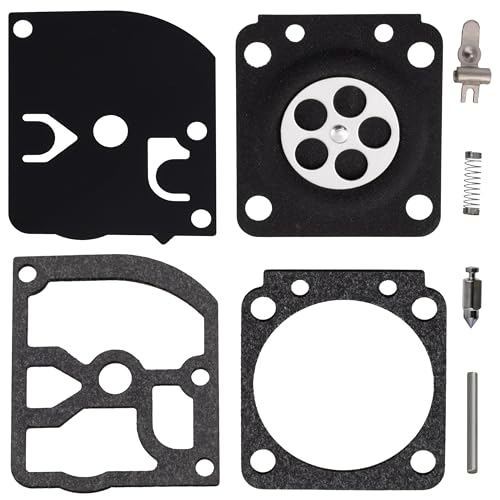 AERZETIX - C73176 - Kit de reparación y membrana de carburador para motosierra - compatible con Stihl MS 170 , MS 180 , 017-018 , FS400 , FS450 , FS480