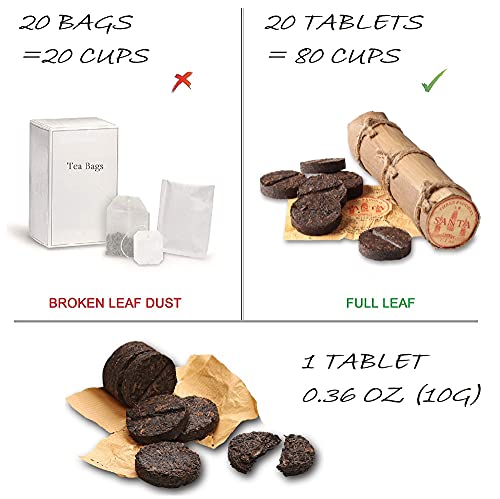Three Pagodas Shou Puerh Tea Mini Cakes