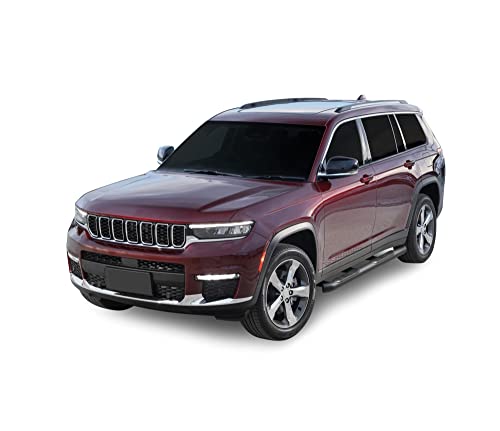 Estribos laterales 3in Black Horse para Jeep Grand Cherokee miniatura 4