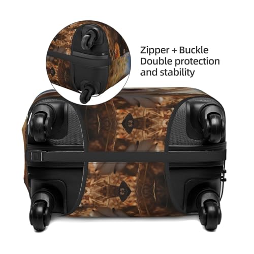 Luggage Cover for Travel Elastic Suitcase Cover Running Corgi Luggage Covers Fashion Suitcase Protector Thickened Baggage Cover Dustproof Suitcase Sleeve Fits 18-32 Inch Luggage3