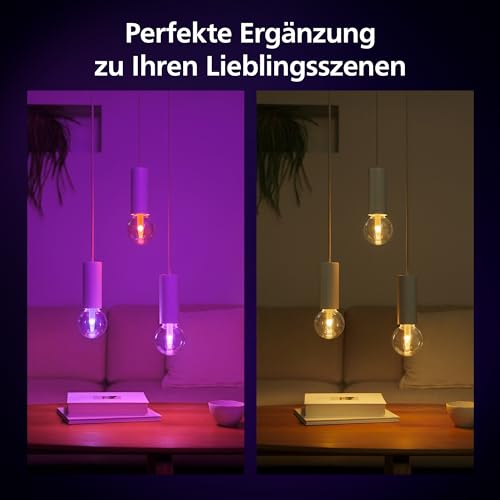 Philips Hue Lightguide Smart LED-Lampe ST70, Edison Form, E27 – Ansicht 4