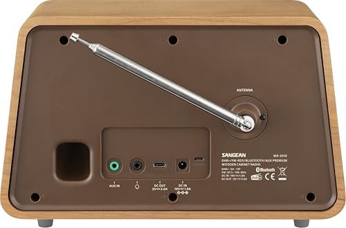 Radio de table Sangean WR-201 numérique DAB+ FM et enceinte Bluetooth
