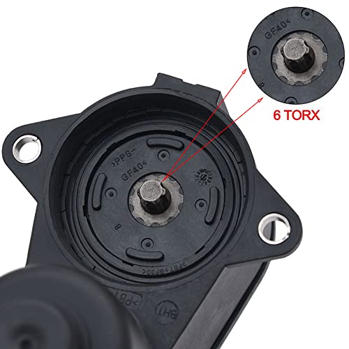 3C0998281 3C0998281A 6-TORX Rear Caliper Parking Brake Servo Motor Replacement for VW parking brake Passat caliper motor B6 B7 CC Tiguan Au d i Q3 3C0998281B 32330208