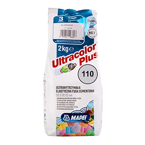 MAPEI ULTRACOLOR PLUS 2kg 110 manhattan - zementäre Flexfuge für Fugenbreiten bis 20 mm
