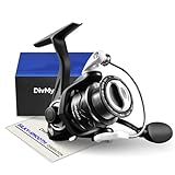 Divmystery Spinning Reel with 9+1 BB | Basic Series, Reinforced Durable Composite Frame, Lightweight & Ultra Smooth, 1000/2000/3000/4000/5000 Size | Fishing Reels for Freshwater