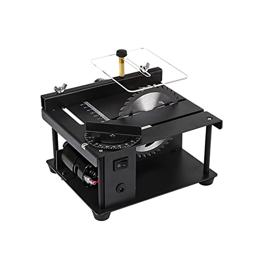 Mini scie à table multifonctionnelle vitesse réglable double rotation 10000 TR/Min
