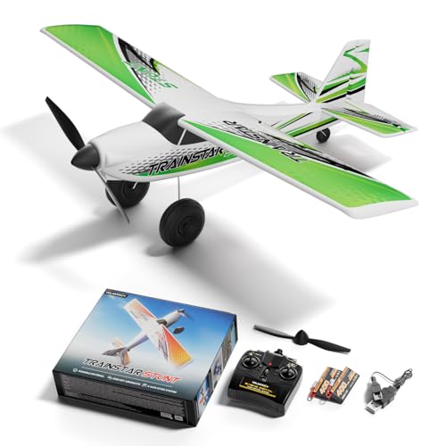 VOLANTEXRC Brushless RC Plane P51D Mustang 500mm Remote Control Airplane Fighter RTF with 6-Axis Gyro, 4 CH 3 Modes & Aerobatics, 2.4GHz Radio Controlled Aircraft for Beginners, Boys & Adult