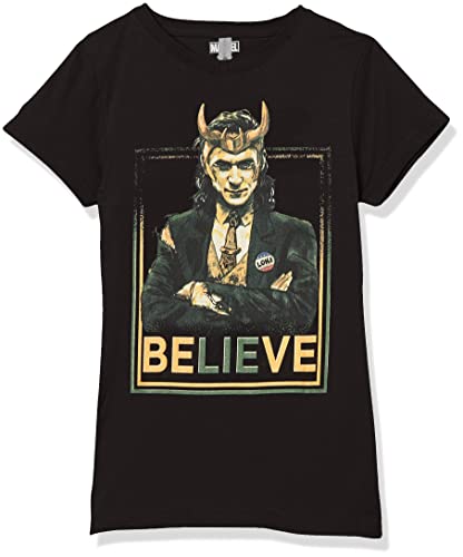 T-shirt Marvel Girl t-shirt enfant noir vêtement coton sur le thème politique S