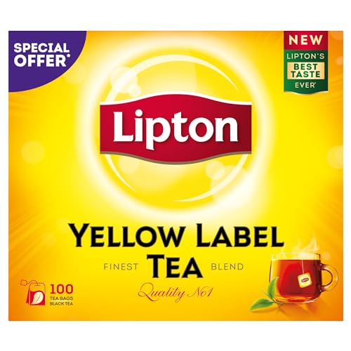 Lipton Yellow Label Black Tea, 100 Teabags (Special Price)