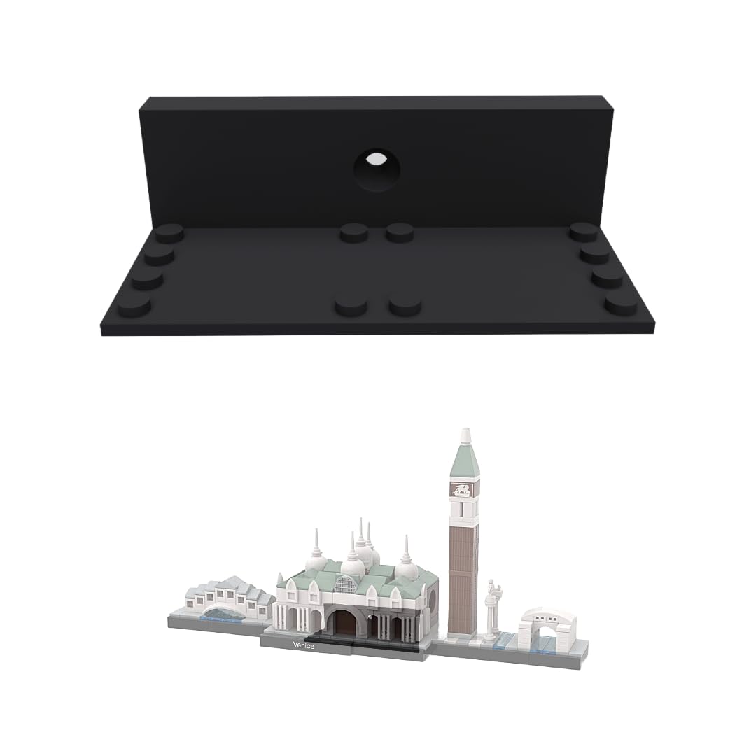 Heavy Duty Wall Mounts for The Lego Architecture Skyline Collection - Lego Skyline Wall Display (Venice 21026)