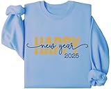 Photo Gallery felice anno nuovo 2025 felpa, 2025 felice anno nuovo camicia a maniche lunghe capodanno camicie buon anno, blu cielo, s Photo Gallery felice anno nuovo 2025 felpa, 2025 felice anno nuovo camicia a maniche lunghe capodanno camicie buon anno, blu cielo, s