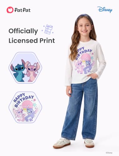 Image of Disney Kids Birthday Shirts 2-9Y, Cute Graphic Tees, Birthday Party Outfit