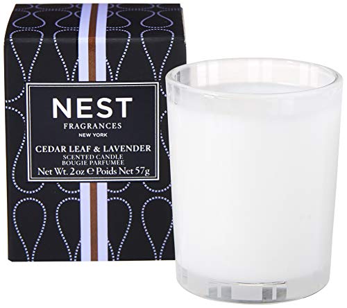 NEST Fragrances Votive Candle- Cedar Leaf & Lavendar, 2 oz