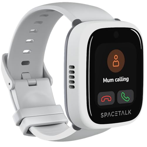 Image of SPACETALK Loop Smartwatch (Frost) | Kids Smart Watch with 4G, GPS, Text & Voice Calling | 2MP Camera | Splashproof | Sim Included | Tough Screen | *Mobile Plan Required (Sold Separately)*