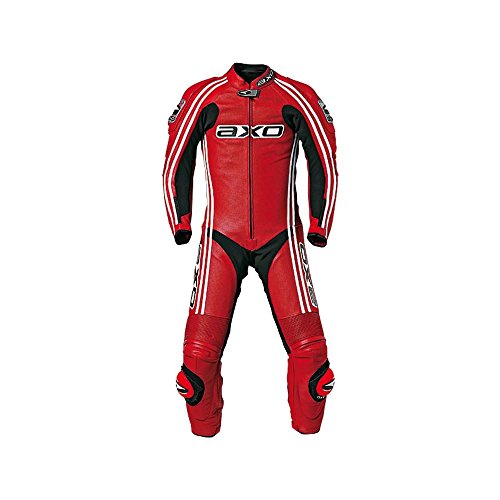 AXO Chándal bullet-bovina perforada, 56, rojo