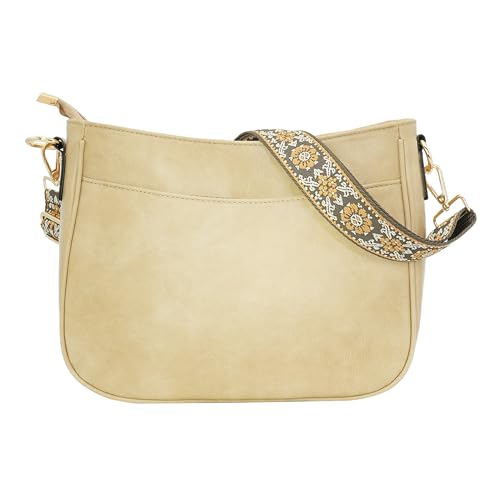 CIVECHOL Crossbody Bag for Women, Bohemian Wide Strap by CIVECHOL - Used condition - US$17.80