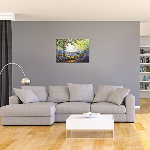 Hobbymate Canvas Wall Artwork, Trees Wall Art Prints For Wall Decoration In Bedroom Living Room Bathroom #TOP4