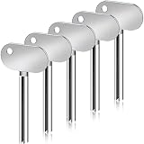 LOVEINUSA Toothpaste Squeezer, 5PCS Metal Tube Roller Squeezer Tube Squeezer Toothpaste Squeezer Dis