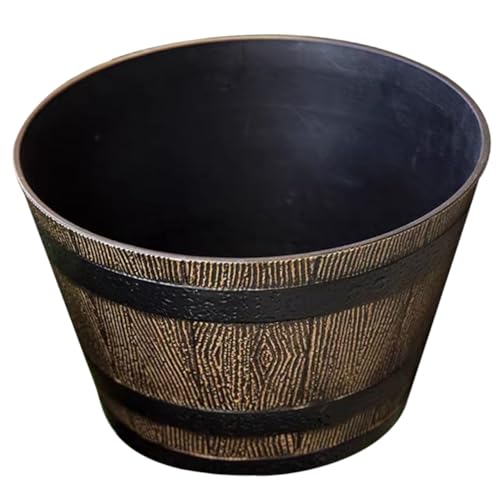 JOINPAYA Maceta De De Madera Imitación Maceta Vintage para Bonsái para Decoración Macetero para Plantas