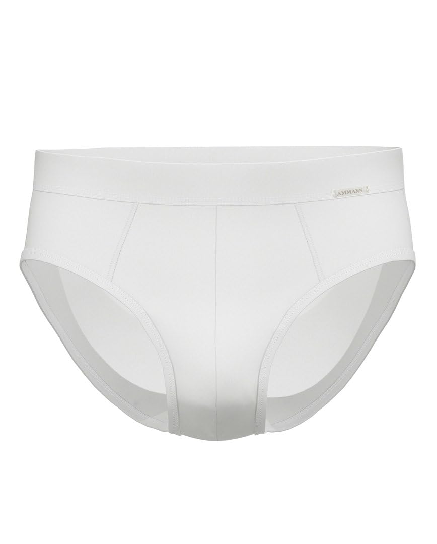 Ammann Feinripp Premium Slip - Calzoncillos (8 unidades), Blanco, L