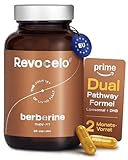 Revocelo Liposomales Berberin + Dihydroberberin - 1 Kapsel täglich - Dual-Formel für optimierte Aufnahme - Magenfreundlich, mit Chrom und Vitamin B1-2-Monats-Vorrat