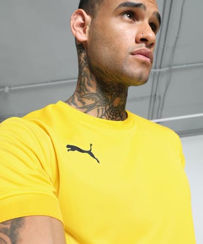 Image of Puma Men Polyester Solid Regular Fit T-Shirt