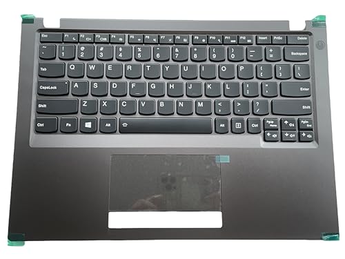 Clavier Lenovo V730-13 noir US avec coque C et pavé tactile rétroéclairé