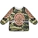 KAAVIYO Camuflaje Arte Mármol Delantales para Niños, Delantal para Pintura Mangas Largas Delantal Impermeable Infantil para 2-8 Años
