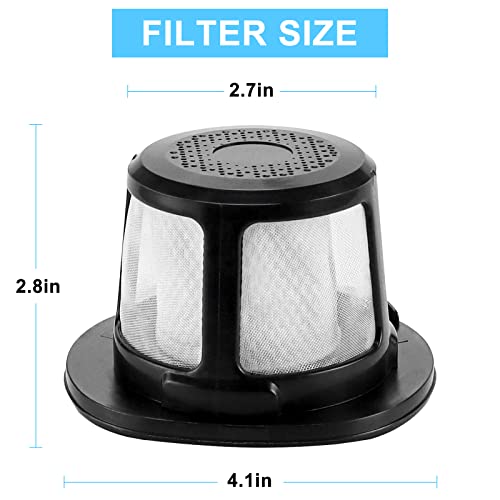 3061 Filter Replacement for Bissell Adapt/PowerLifter Ion Cordless Vacuum 2286 2482 2387 Compare to Part #1616323 1616322 1617684 LUXRILIX