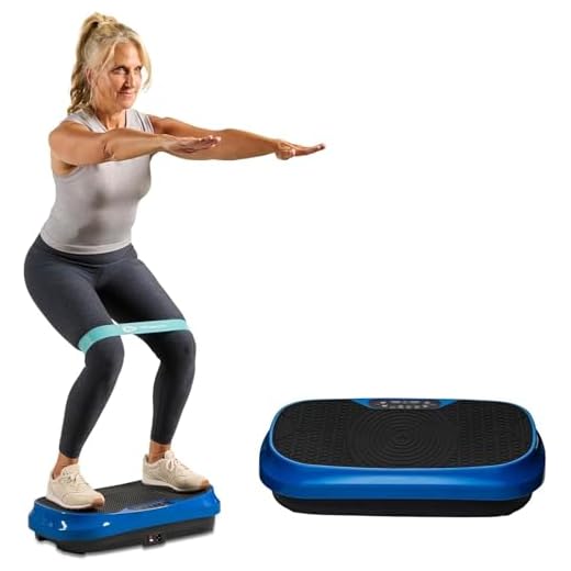 Lifepro Waver Mini Vibration Plate - Whole Body Vibration Platform Exercise Machine - Home & Travel Workout Equipment for Weight Loss, Toning & Wellness - Max User Weight 260lbs