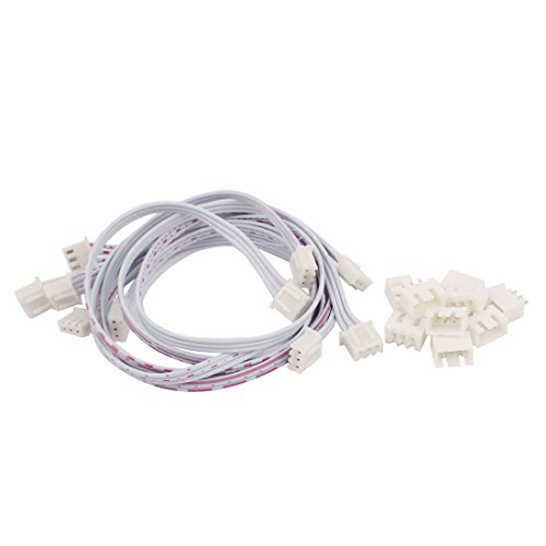 Conector uxcxel XH2.54 3P hembra cable 30cm 5 piezas miniatura 1
