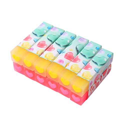 Nuobesty 12Pcs Cube Erasers For Pencil Erasers Puzzle Erasers Mini Bulk Erasers For Birthday Party Favors Carnival Prizes Box Classroom Rewards Treasure Box Games Prizes (Random Color) #TOP23