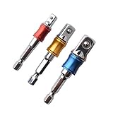 Gunpla 3 Pieces Impact Socket Adapter Set 1/4