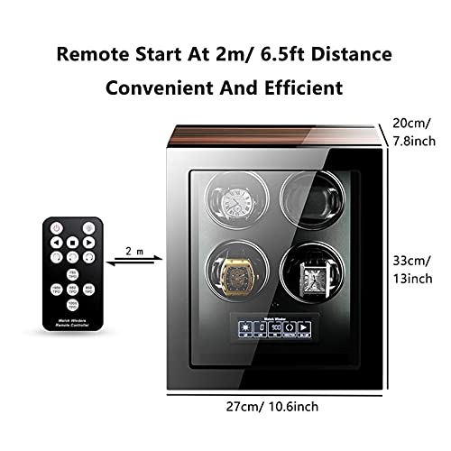 Caja enrodador de relojes automático que soluciona la parada de sus relojes con pantalla LED 6