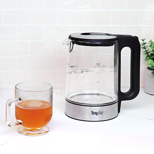 Tetera Eléctrica de Vidrio Total Chef 1.7L miniatura 2