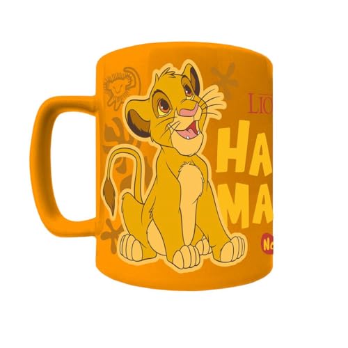 Pyramid International - Fuzzy Mug Simba - Keramiktasse mit abnehmbarem Fell - 440ml - Kaffee & Tee Heiß oder Kalt – Ansicht 3