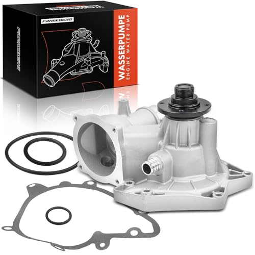 Frankberg Wasserpumpe Kompatibel mit 5er E39 3.5L 4.4L 1996-1998 5er Touring E39 4.4L 1997-1998 7er E38 3.5L 4.0L 4.4L 1996-1998 8er E31 4.4L 1996-1999 Replace# 11510393340
