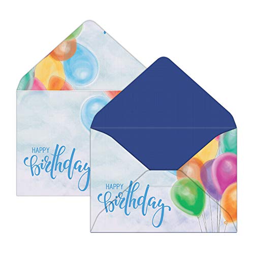 KindNotes Glass Keepsake Gift Jar with Inspirational Messages - Happy Birthday Design