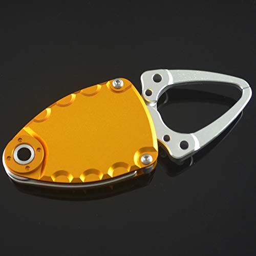 MNFT 1Pcs Aluminium Alloy Mini Fish Lip Grip Gripper Fishing Grabber Grips Control Pliers Hook Remover Lure Fishing Tackle Tool