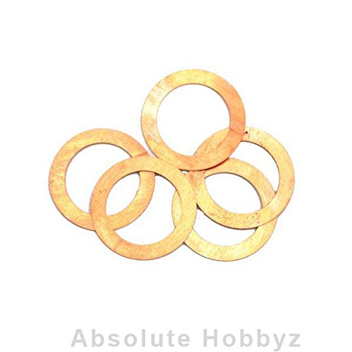 Small Parts 815CU1592 Mill 110 Copper Round Shim 0.125 Thickness 3/4 ID