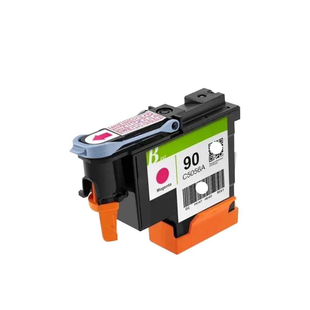 90 90XL Dye Ink Printhead for DesignJet 4000 4020 4500 4520 Replaces C5054A C5055A C5056A C5057A(Magenta)
