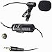 Vidpro XM-L Wired Lavalier microphone - 20' Audio Cable - Transducer type: Electret Condenser FOR Canon VIXIA HF R500 Camcorder